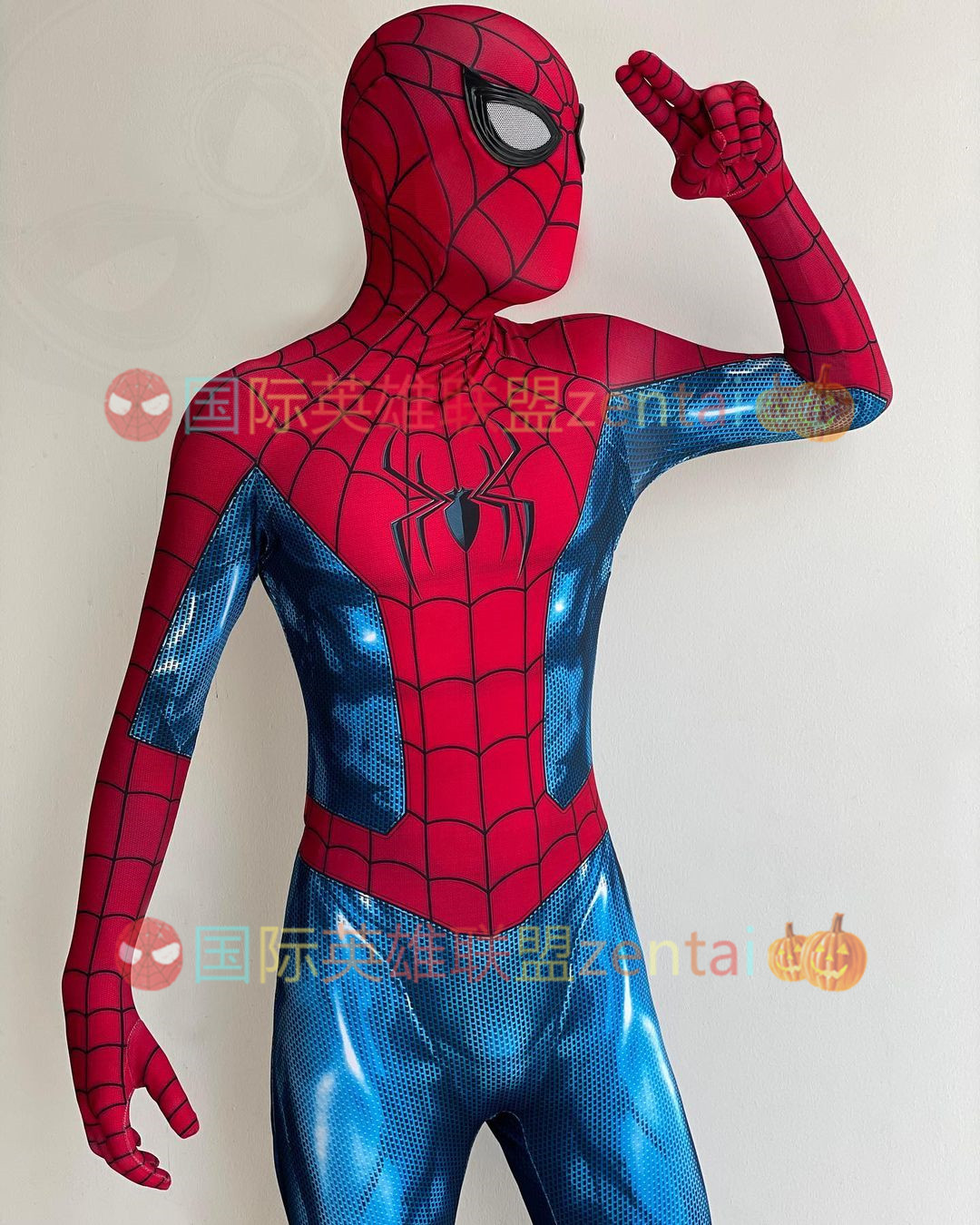 成人英雄无归经典蜘蛛侠连体紧身衣No Way Home Spiderman Cos服 模玩/动漫/周边/娃圈三坑/桌游 Cosplay男装/cos男装 原图主图