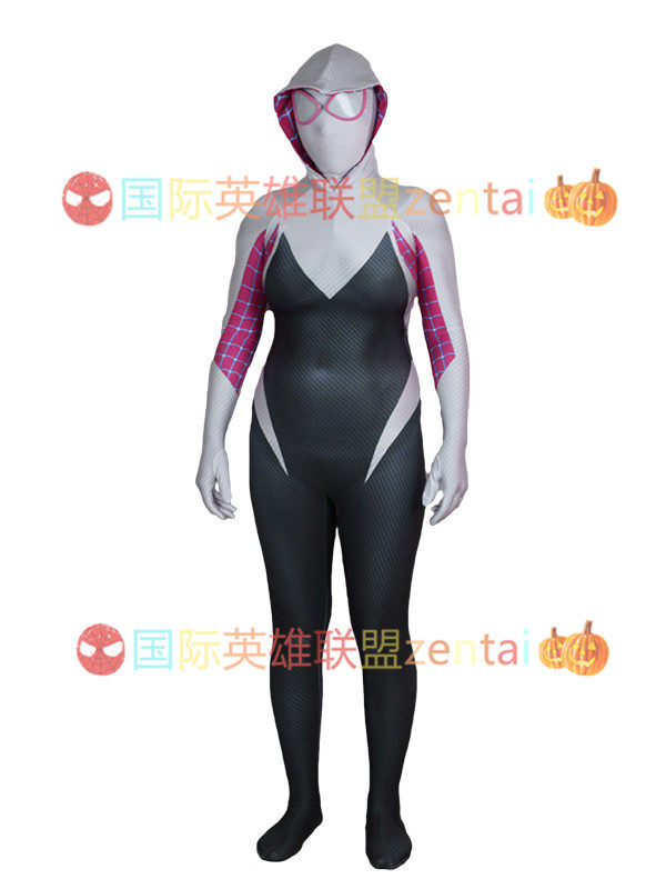 女版Gwen格温蜘蛛侠连体紧身衣动漫服装Cosplay舞台表演弹力在类目 模玩/动漫/周边/cos/桌游, Cosplay服饰/道具/服务, Cosplay女装中 - 来自Buy2taobao.com提供专业的淘宝代购服务