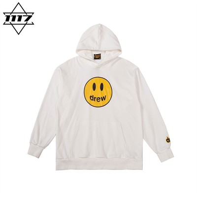 市面最顶版drew连帽卫衣笑脸帽衫
