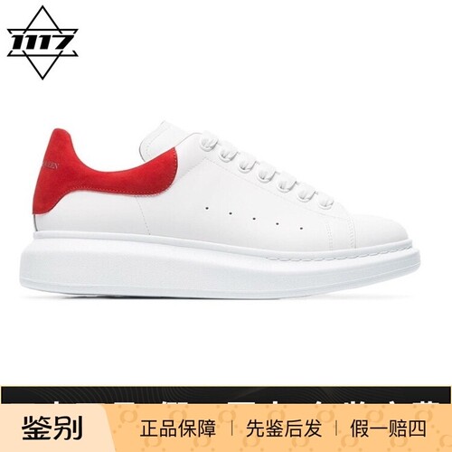 正品亚历山大麦昆mcq红尾男鞋