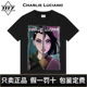 T恤tee Luciano花木兰cl暗黑童话男女情侣潮牌半袖 短袖 Charlie