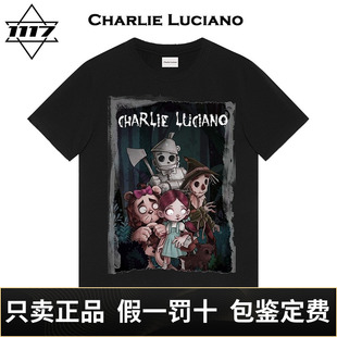 T恤tee 短袖 Luciano绿野仙踪cl暗黑童话男女情侣潮牌半袖 Charlie