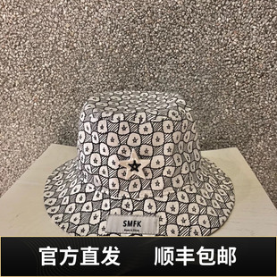 顺丰包邮SMFK星网渔夫帽象牙白遮阳帽子