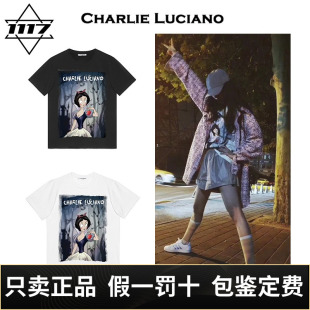 T恤tee 短袖 Luciano白雪公主cl暗黑童话男女情侣潮牌半袖 Charlie