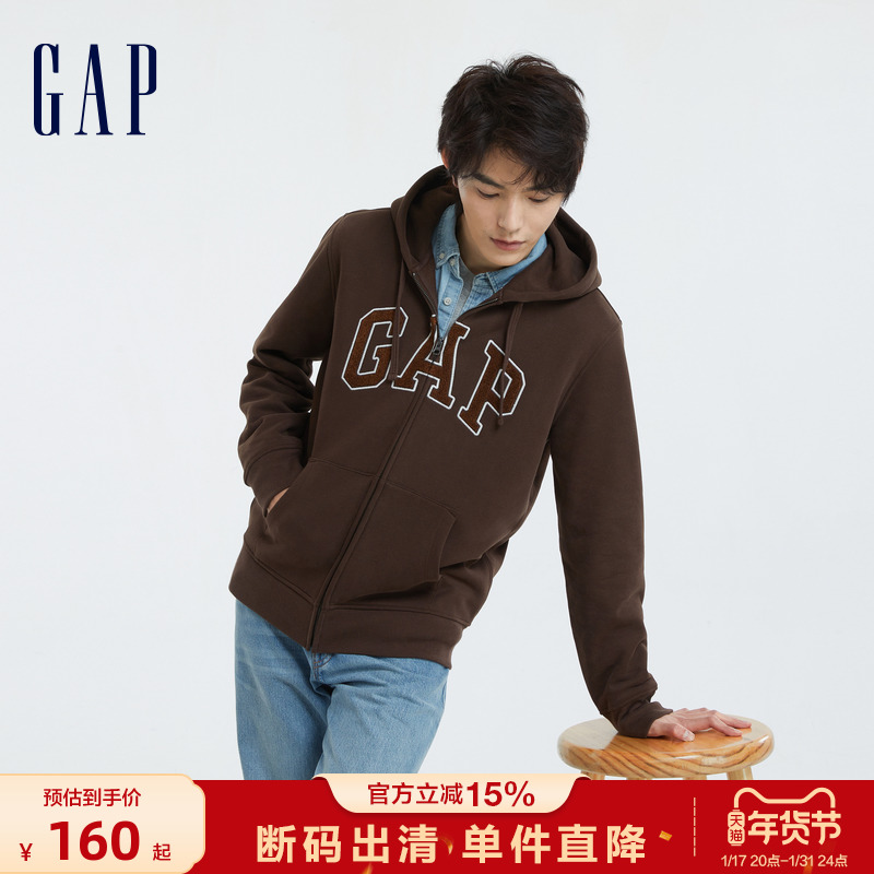 【雪糕系列】gap男女装春季logo卫衣