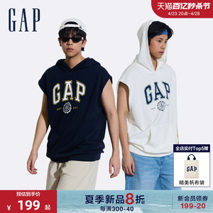 男女连帽卫衣宽松可叠穿Gap