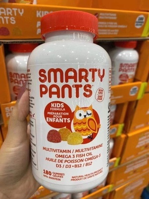 麦品加拿大直邮   Smarty Pants儿多童种维生软素软糖