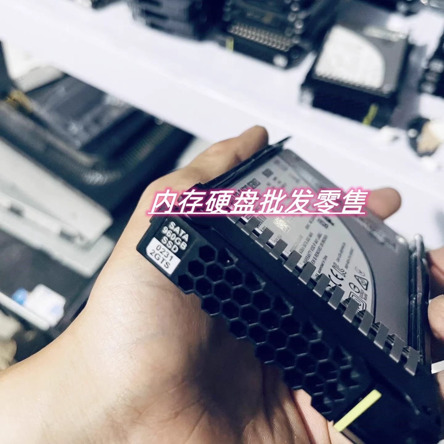 原装 V3 V5 02312GTS N96SSDW2S461 960G SSD SATA服务器固态硬盘
