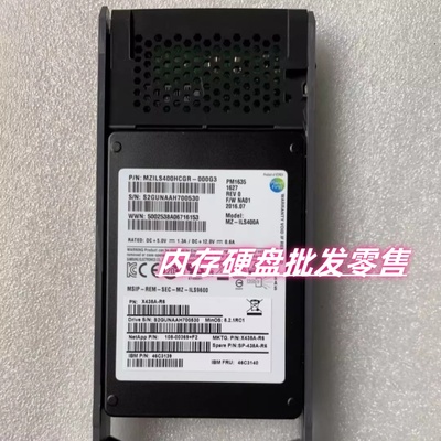 NetApp X438A-R6 DS224C DS212C FAS2040 400G SSD 2.5寸固态硬盘