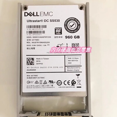 Dell/戴尔960GSASSSD12Gb