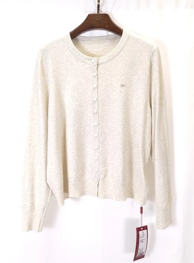 圆领软糯针织衫女开衫毛衣外套秋冬季新款打底衫时尚精致潮流上衣