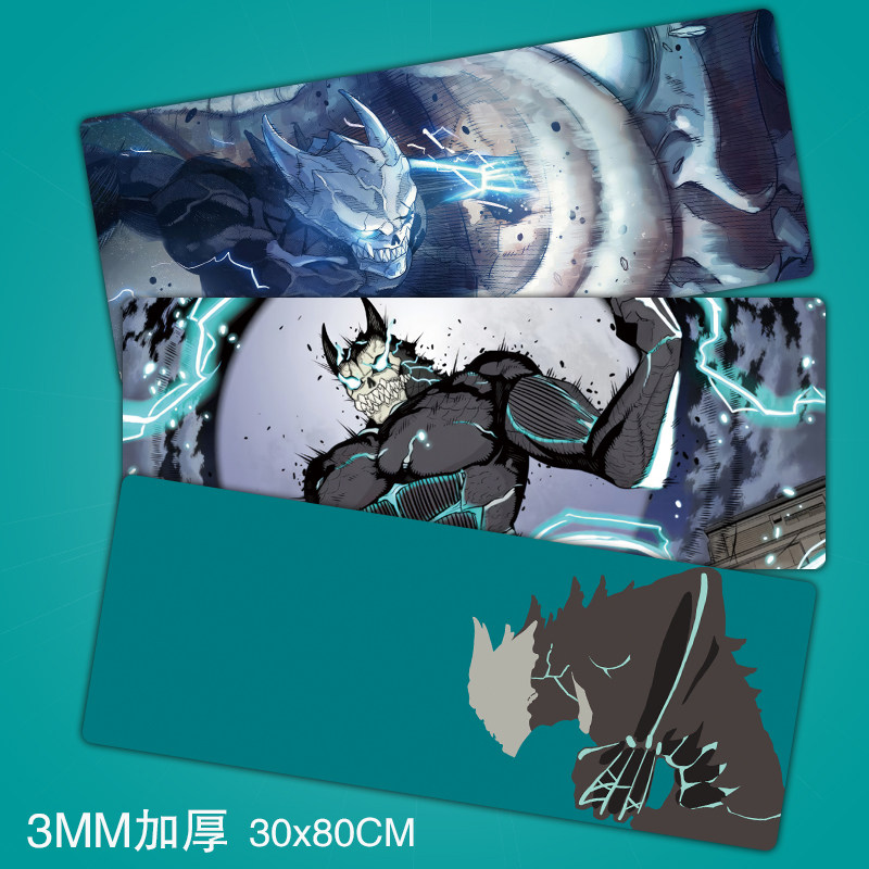 怪兽8号动漫周边超大鼠标垫