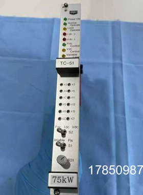 议价DENKO TC-51控制板，75kW功率，实物拍摄。功能完议价