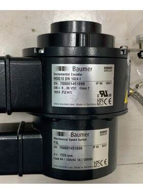 非实价议价议价全新德国进口Baumer 宝盟HOG10DN1024I起重机非实