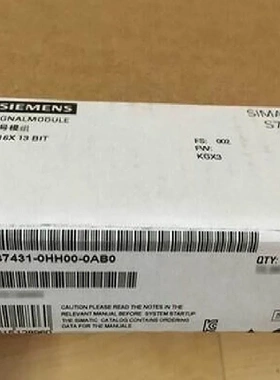 非实价议价议价6ES7431-0HH00-0AB0/OABOS7-400 SM431输入模块AI