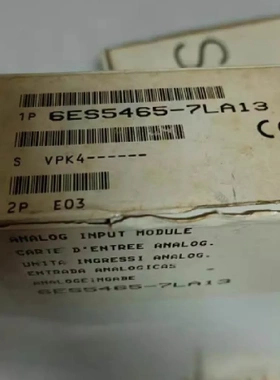 非实价议价议价6ES54657LA13SIMATIC S5模拟输入465-7非隔离6ES54