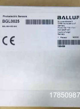 议价BALLUFFBGL0025Balluff 巴鲁夫 BGL 80A-003-S49议价