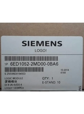 非实价议价议价LOGO!主机12/24RCO逻辑模块6ED1052-2MD00/2MDOO-0