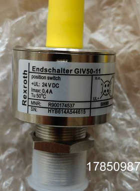 议价Rexroth力士乐R900174537位移感测器GIV50-11，原厂，议价