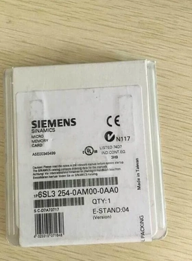 非实价议价议价西门子G120SINAMICS 存储卡(MMC)64MB原装正品6SL3