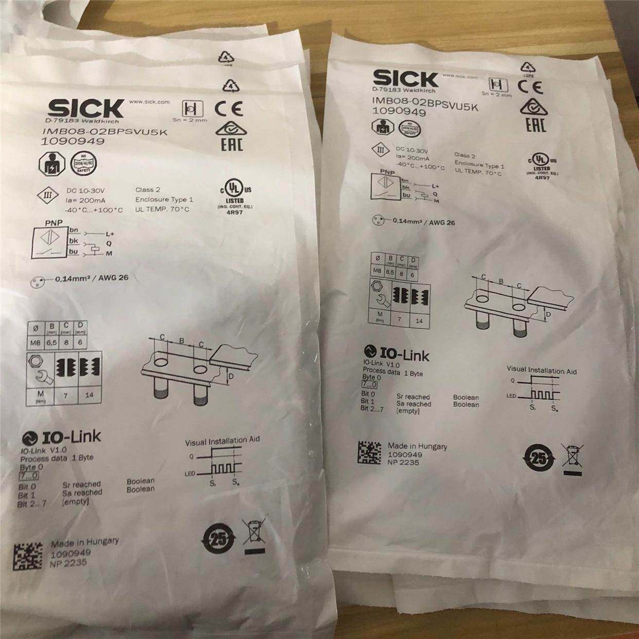 议价商品勿拍IMB08-02BPSVU5K，1090949，西克传感器议价商品勿拍