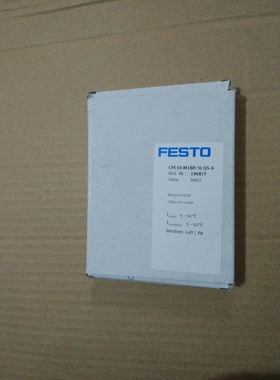 非实价议价议价费斯托 FESTO 电磁阀 CPE10-M1BH-5J-QS-6 196877