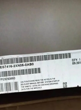 非实价议价议价全新CPU416F控制主机6ES7416-3XR-2XN05-2FP07-3FS