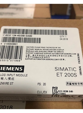 非实价议价议价6ES71344GD000AB0ET200S模拟量输入6ES7134-4GD00-