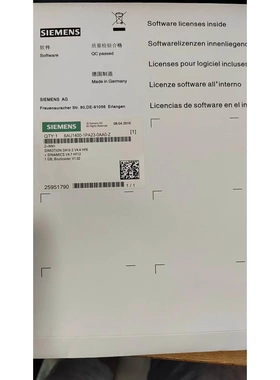 非实价议价议价原装现货控制器CF卡6AU1400-1PA23-22-0AA0-Z Z=J0