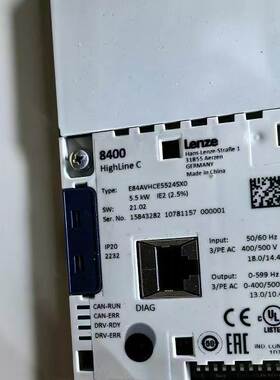 非实价议价议价供应Lenze E84AVSCE5524VB0 变频器质保一年实物拍