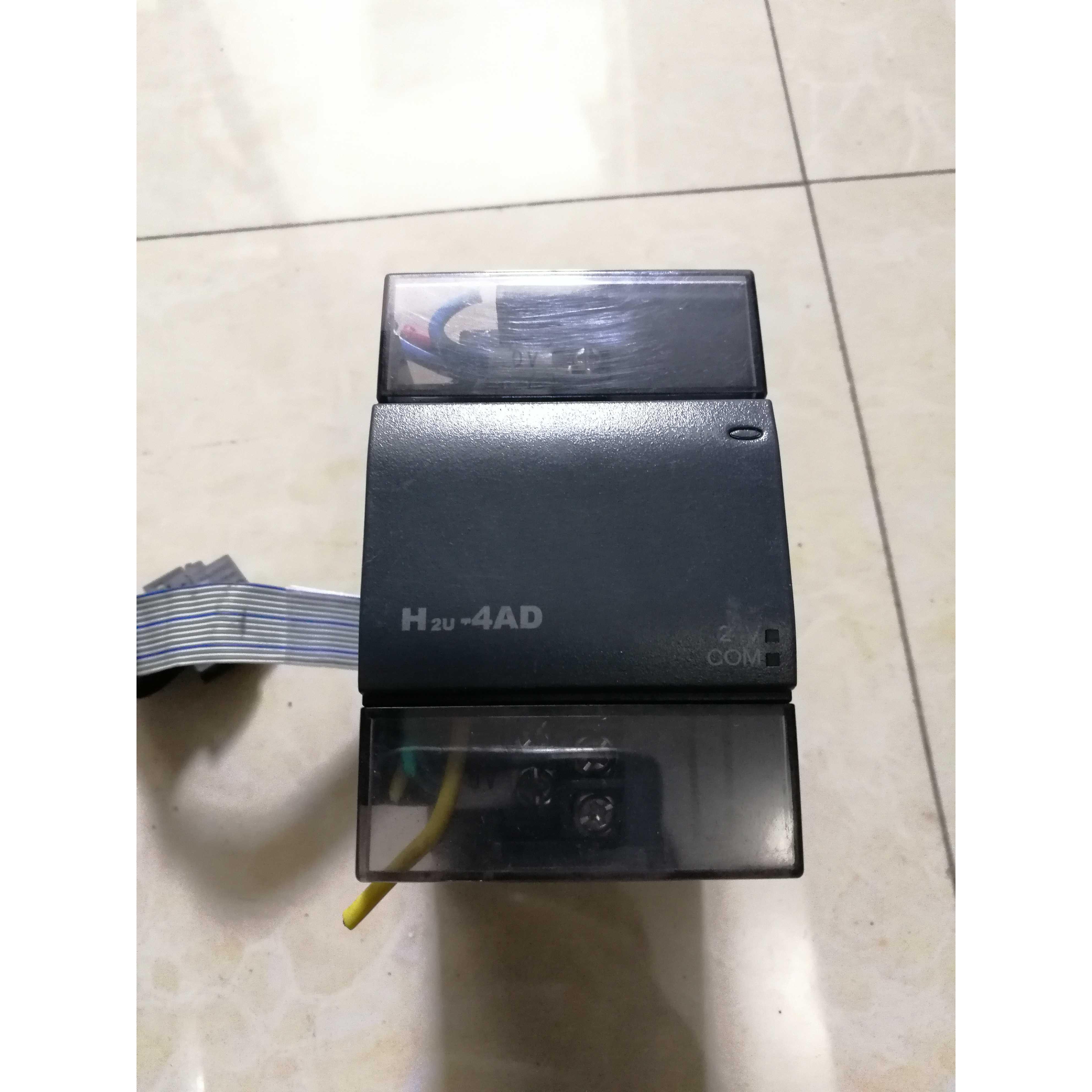 非实价议价议价二手实拍图 汇川PLC模块H2U-4AD 4AD原装拆机 二手