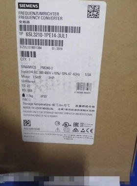 非实价议价议价6SL3210-1PE14-3UL1 G120变频器1.1KW千瓦6SL32101