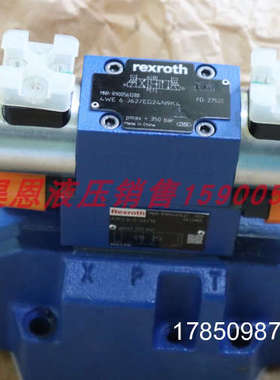 议价4WEH16J7X/6EG24N9ETS2K4/B10 R900929900 力士乐REXROTH电液