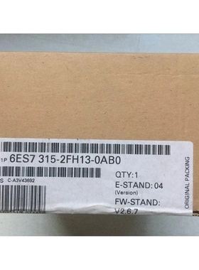 非实价议价议价6ES7 315-2FH13-0AB0 6ES7315-2FH13-OABO CPU315F