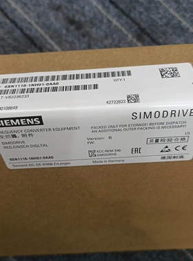 非实价议价议价正品全新611-D控制轴卡6SN1118-1NH00-1NK-1NJ01-0