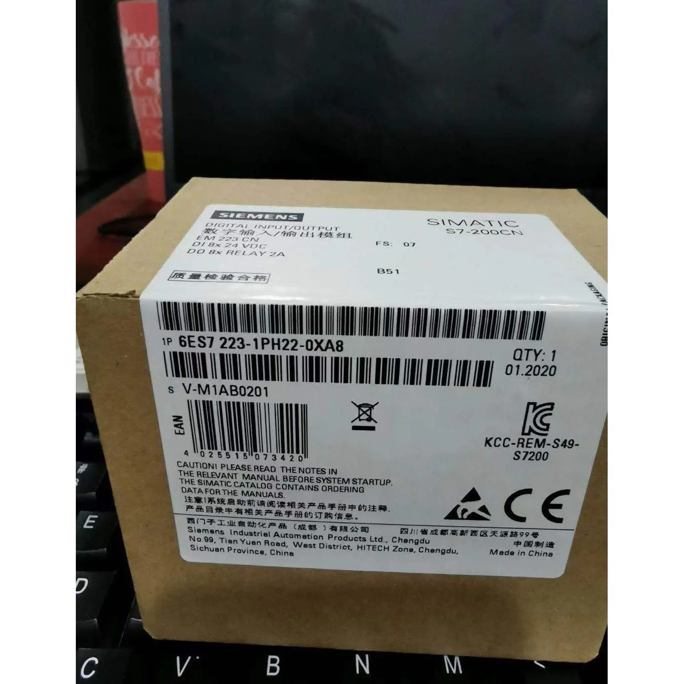 非实价议价议价6ES7223-1PH22-0XA8S7-200CN数字量IO模块6ES72231