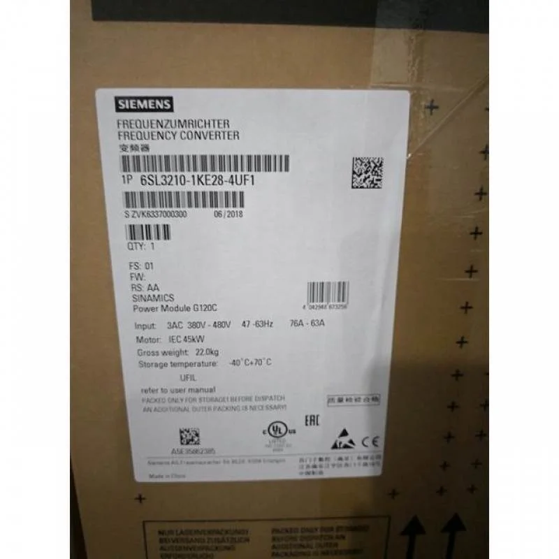 非实价议价议价6SL3210-1KE28-4UF1G120C变频器45kW功率6SL32101K