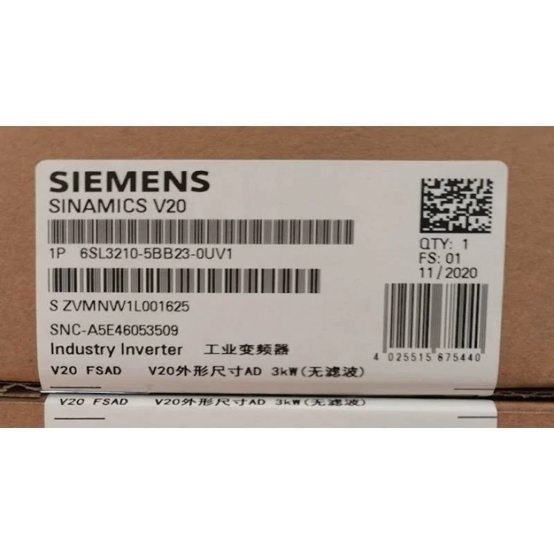 非实价议价议价6SL3210-5BB23-0UV1/OUV1V20变频器 3KW 6SL32105B
