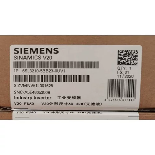 非实价议价议价6SL3210-5BB23-0UV1/OUV1V20变频器 3KW 6SL32105B
