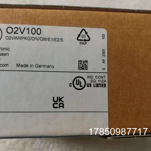 议价易福门感测器  型号O2V100，未使用议价