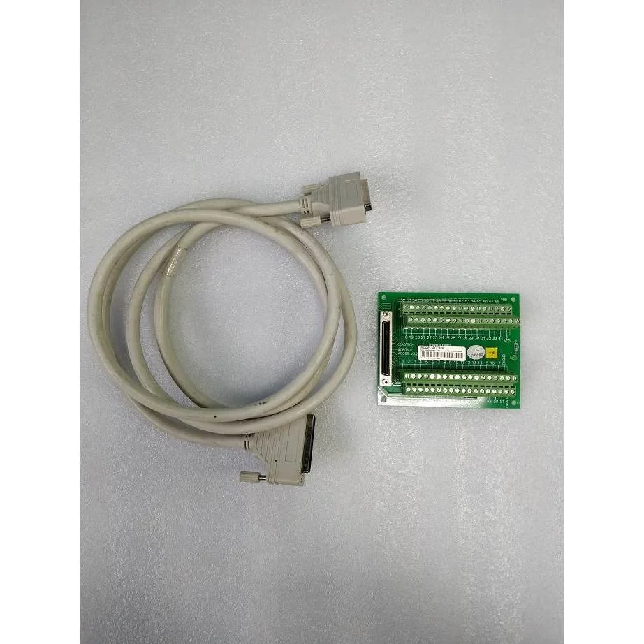 非实价议价议价Leadtech  ACC68C 运动控制卡端子板带线 原装拆机