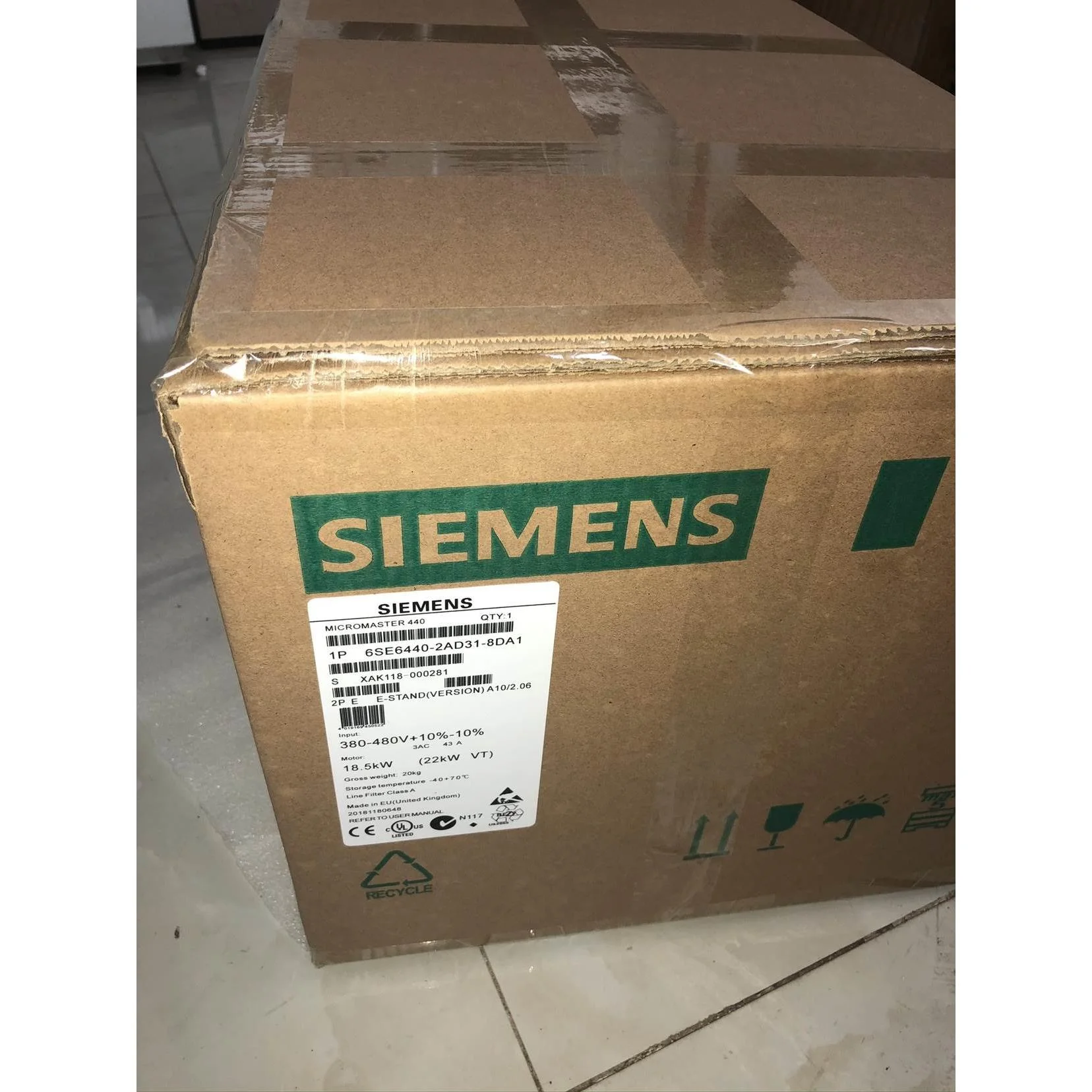 非实价议价议价变频器6se6440-2Ud31/2ad31-5da1/5db1/8db1/8da1