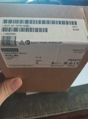 非实价议价议价6ES7 331-7KF02-0AB0SM331 AI 8X12BIT模拟输入模