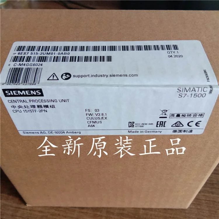 非实价议价议价CPU全新6ES7515-2UM01-0AB0原装正品6ES75152UM010
