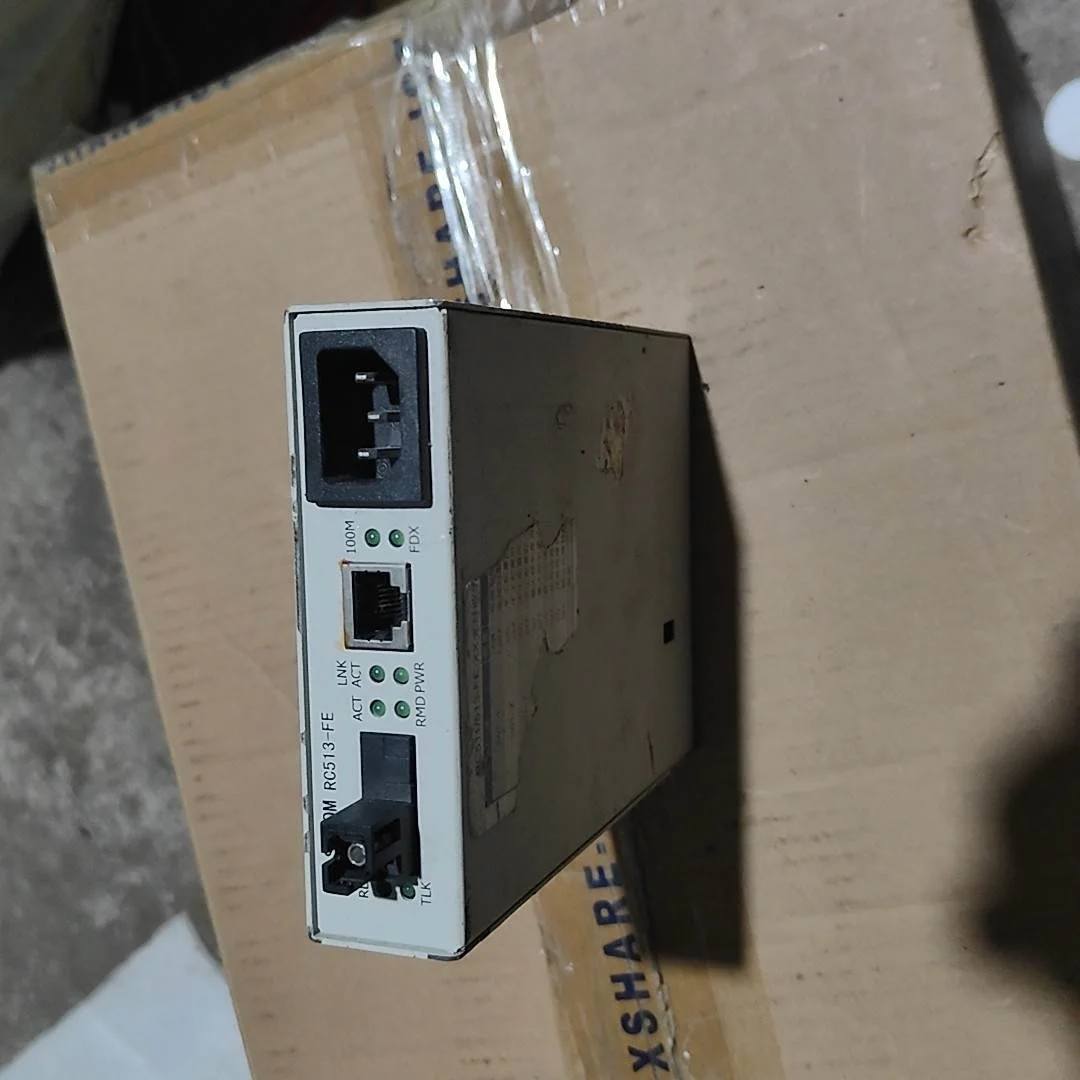 非实价议价议价二手单模单纤光纤收发器瑞斯康达RC513FE-S-13单模