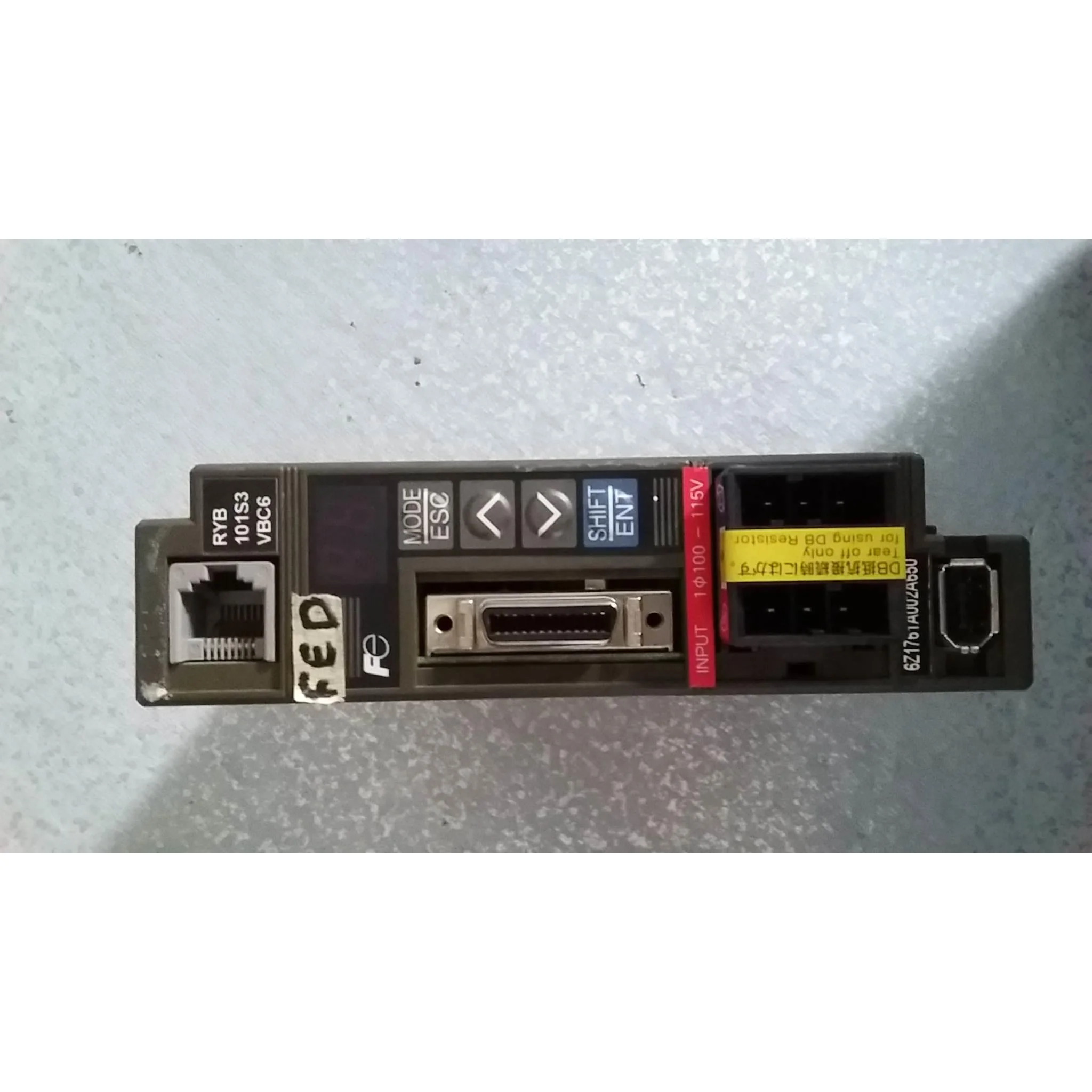 非实价议价议价浩 RYB101S3-VBC6伺服驱动器100W 议价非实价议价