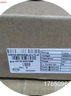 议价拍前:固高伺服驱动器GSHD-0032AGL2-LTLM议价