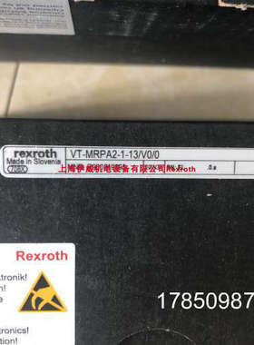 议价力士乐VT-MRPA2-1-13/V0/0 R900249895液压配件力士乐Rexroth