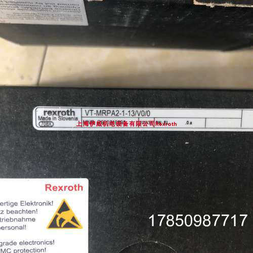 议价力士乐VT-MRPA2-1-13/V0/0 R900249895液压配件力士乐Rexroth