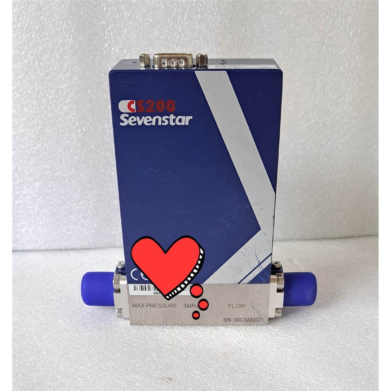 非实价议价议价七星华创质量流量计，CS200，N2，50L/min，实拍图